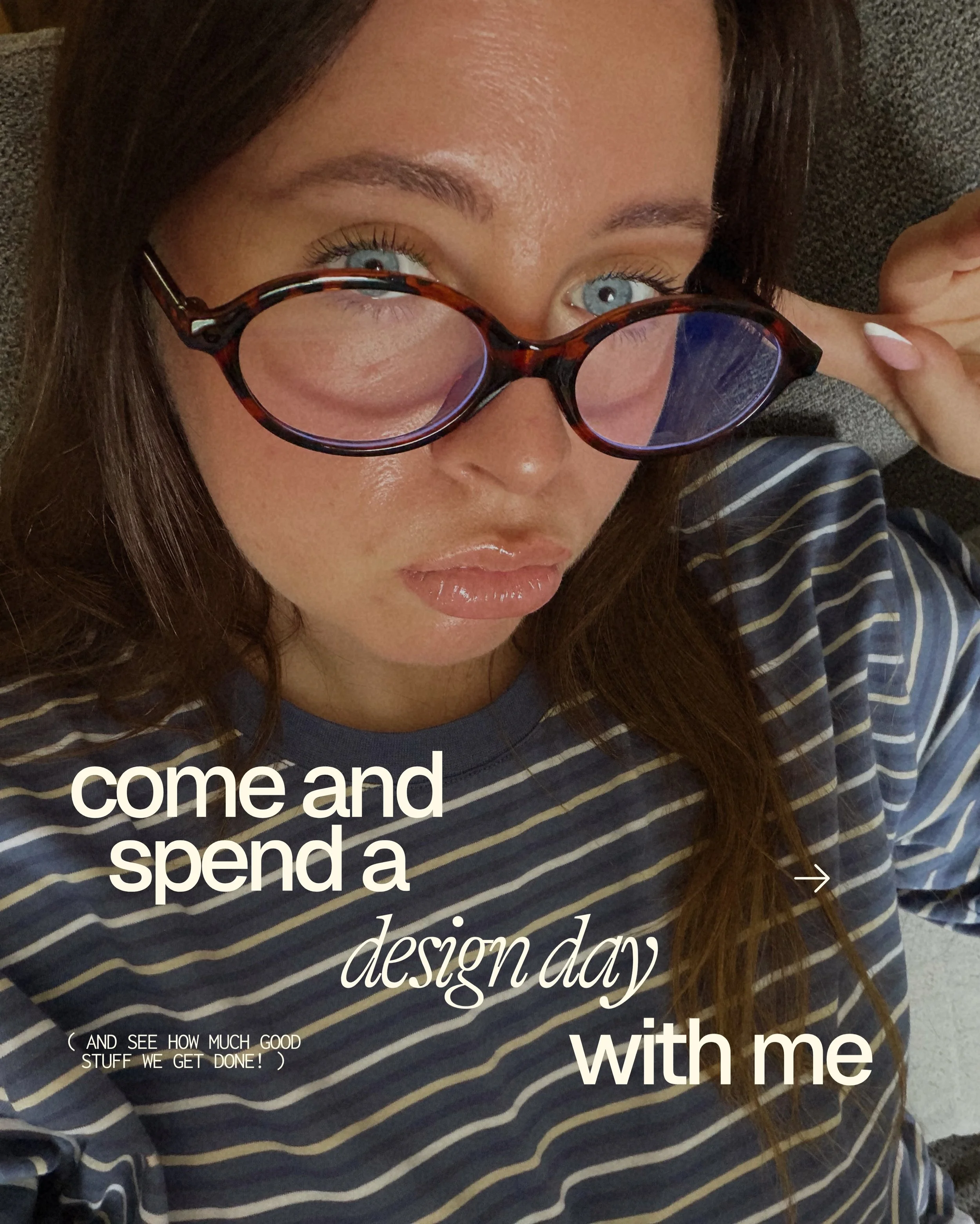 let&rsquo;s spend a design day togetherrr ⭐

this is one of my favourite ways to work together &mdash; short sprints with lotsss of different tasks throughout the day! whether it&rsquo;s bespoke templates, website updates, or brand touch ups, we can 
