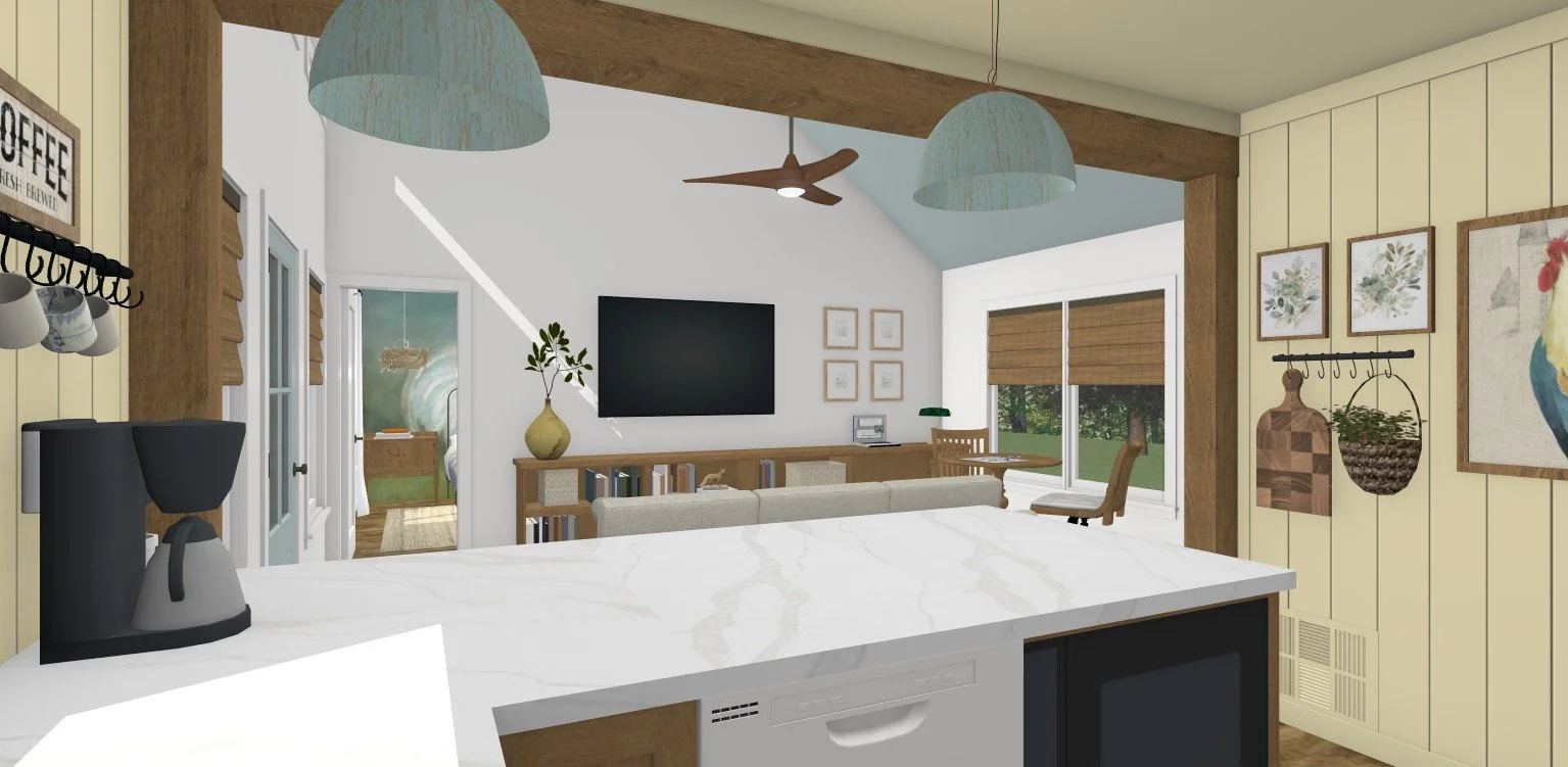 Chicken Coop livingroom