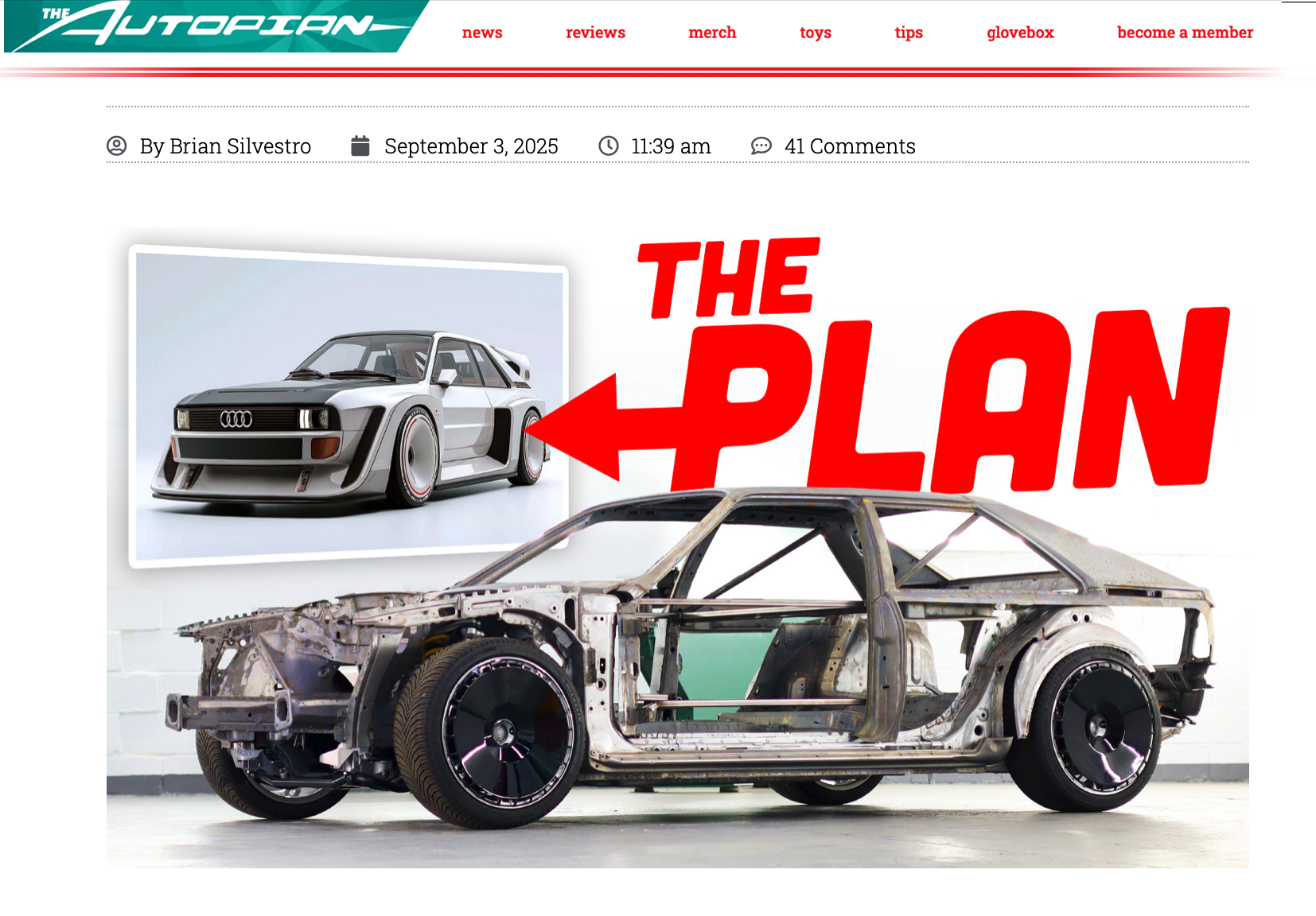 Autopian Audacious Automotive Article