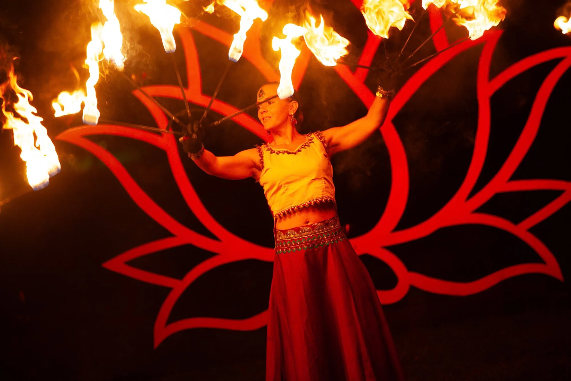 Spectacle Parc Wesserling : 
Une explosion visuelle et flamboyante de cracheurs de feu en plein air.