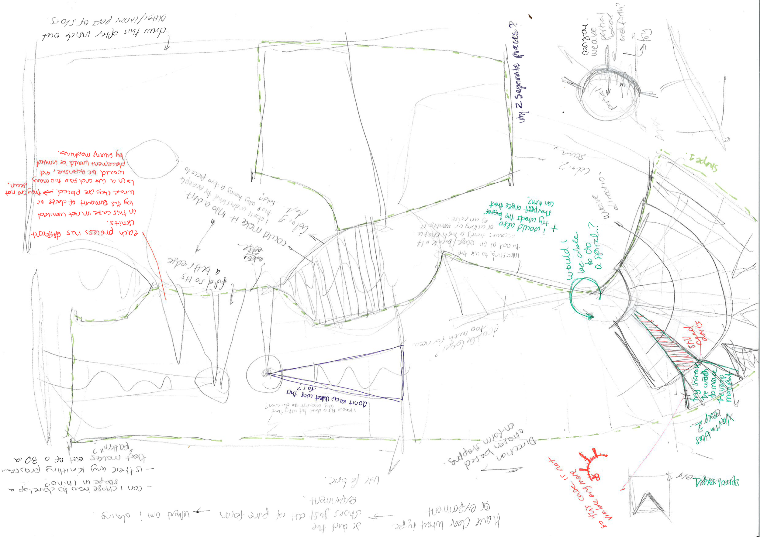 Designing with on-loom shaping addon by MSc student Manel Borrego Carazo
