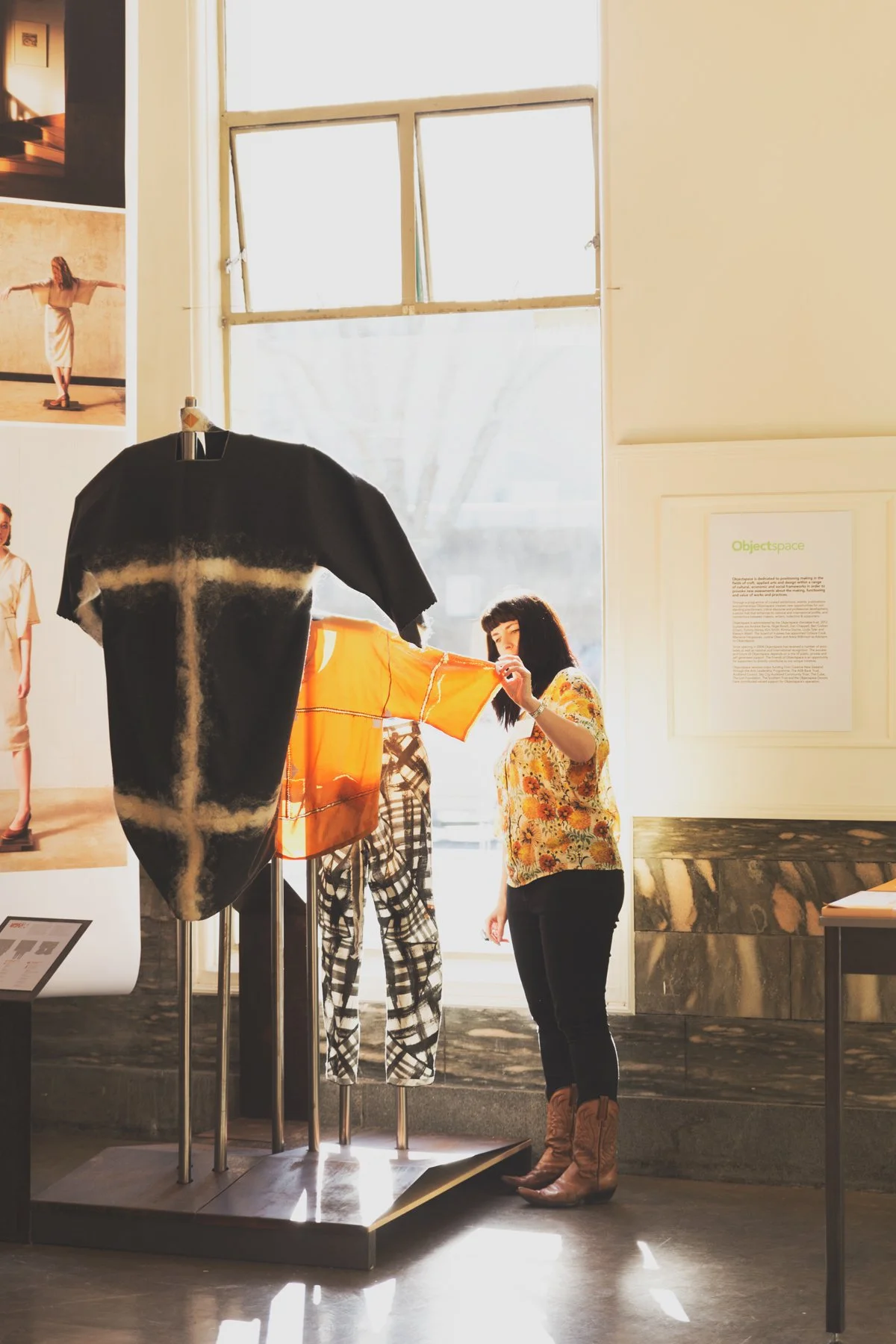 Make/Use exhibition at ObjectSpace in Auckland, New Zealand. The space was half gallery, half open studio and lab