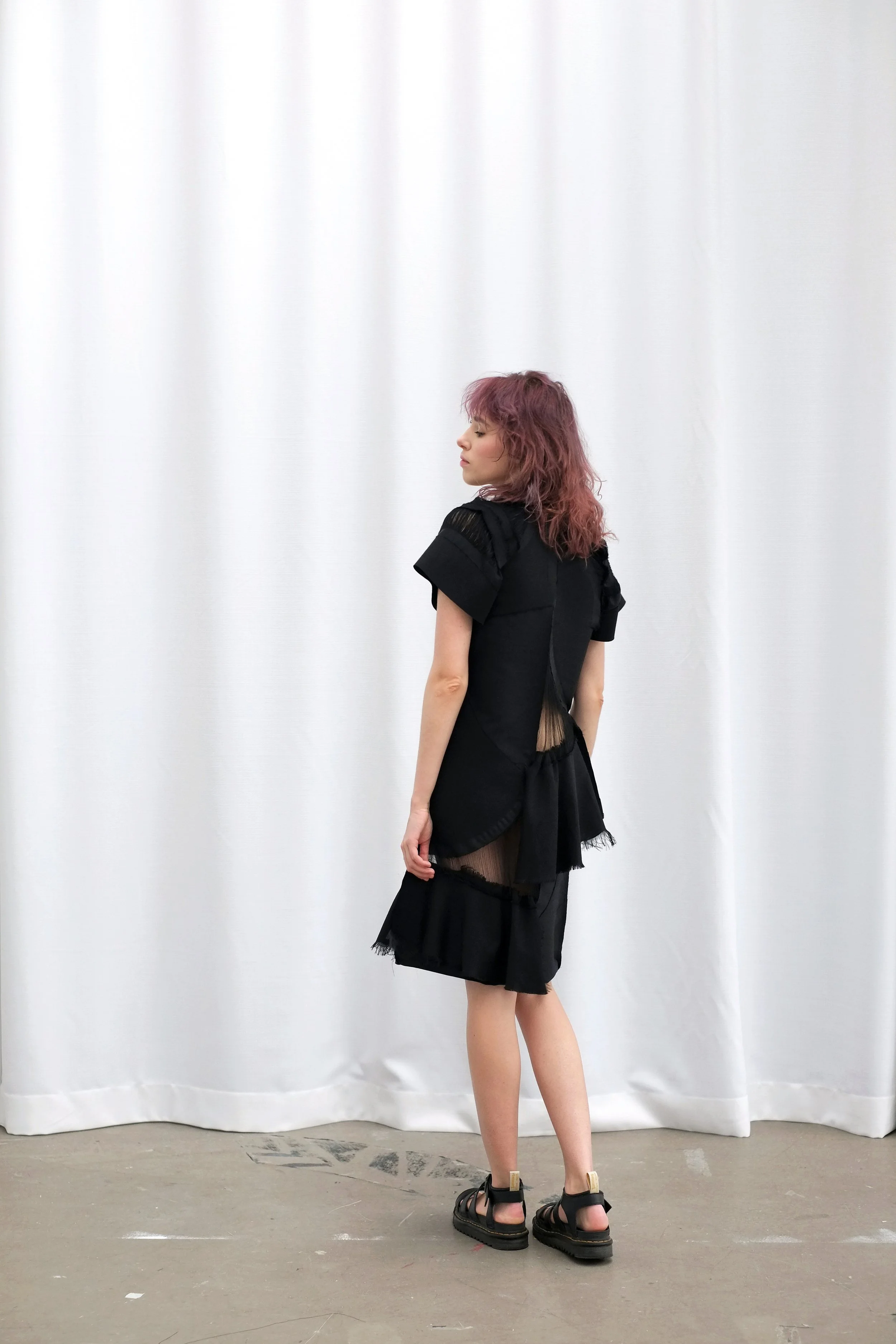 Textile-form Woven dress