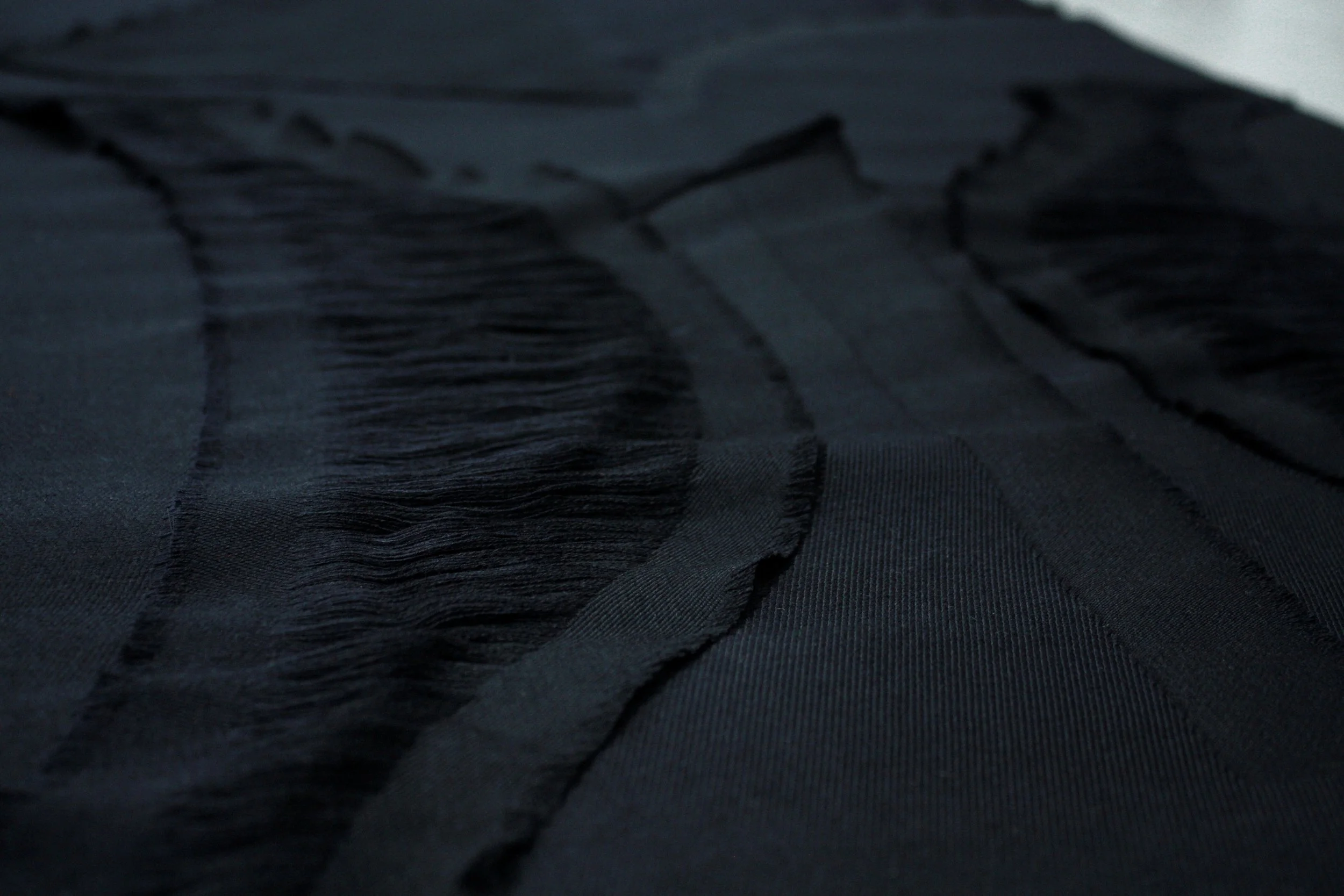 Textile-form Woven dress detail