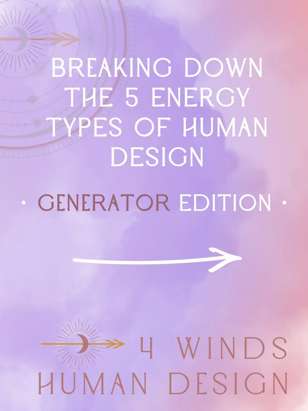 Generators- the ones that make sh*t happen.

What&rsquo;s your Human Design energy type? Go to the link on my page to see your free chart.