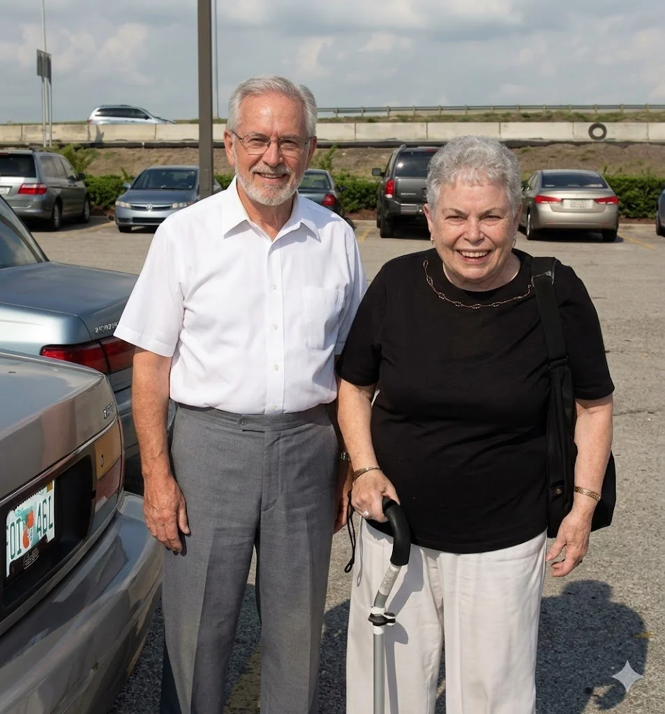 A senior couple symbolizing the families and patients served through the expert organizational consulting provided by Geriatrics Consulting Services.