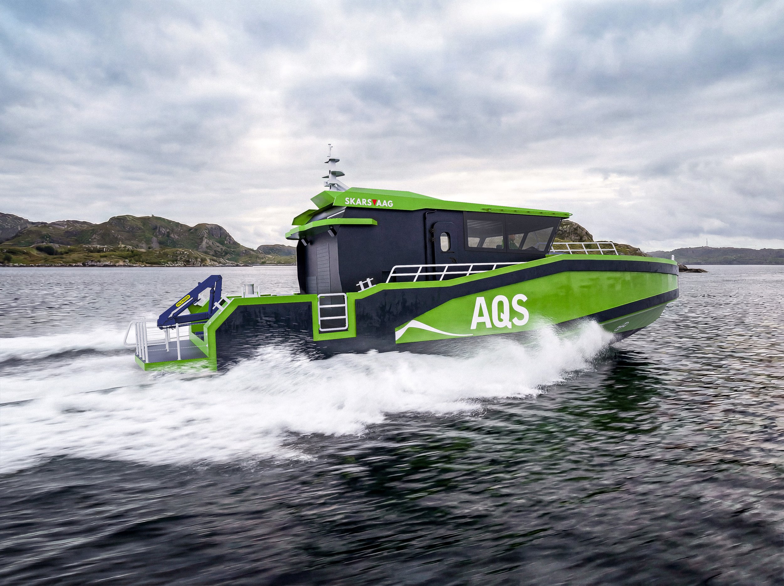 AQS inngår kontrakt med Skarsvåg Boats for nytt ROV- og dykkerfartøy