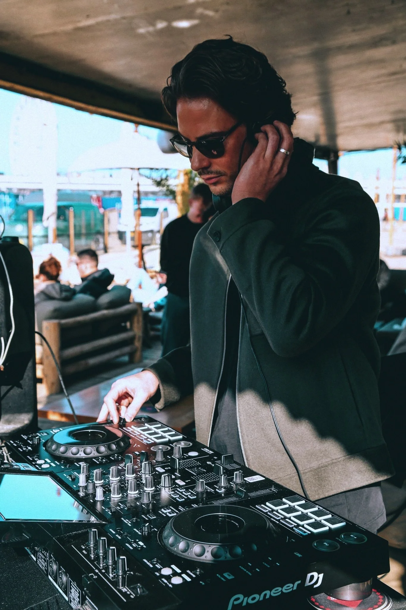 DJ Jay Serano in action