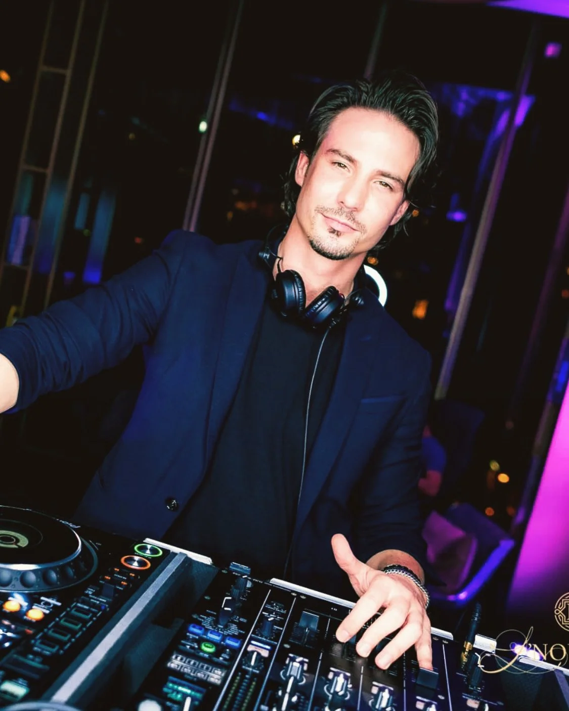 DJ Jay Serano in action