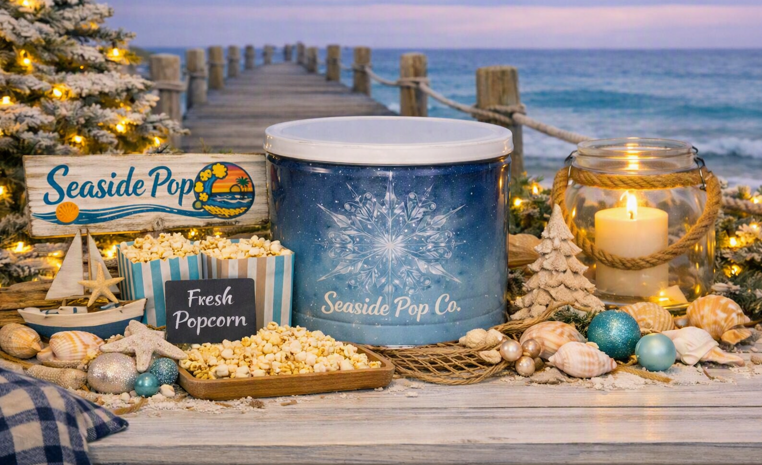 Nostalgic Popcorn Tins (Custom Flavors)