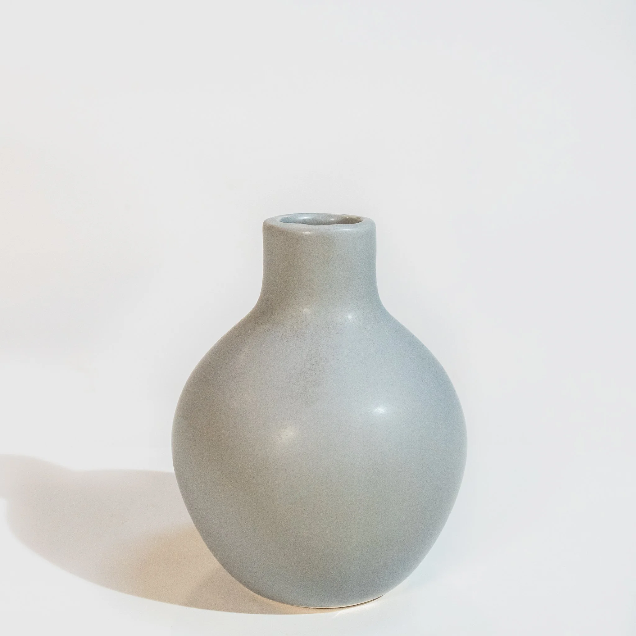 Mod Bauble Bud Vase Assorted - Dove Gray