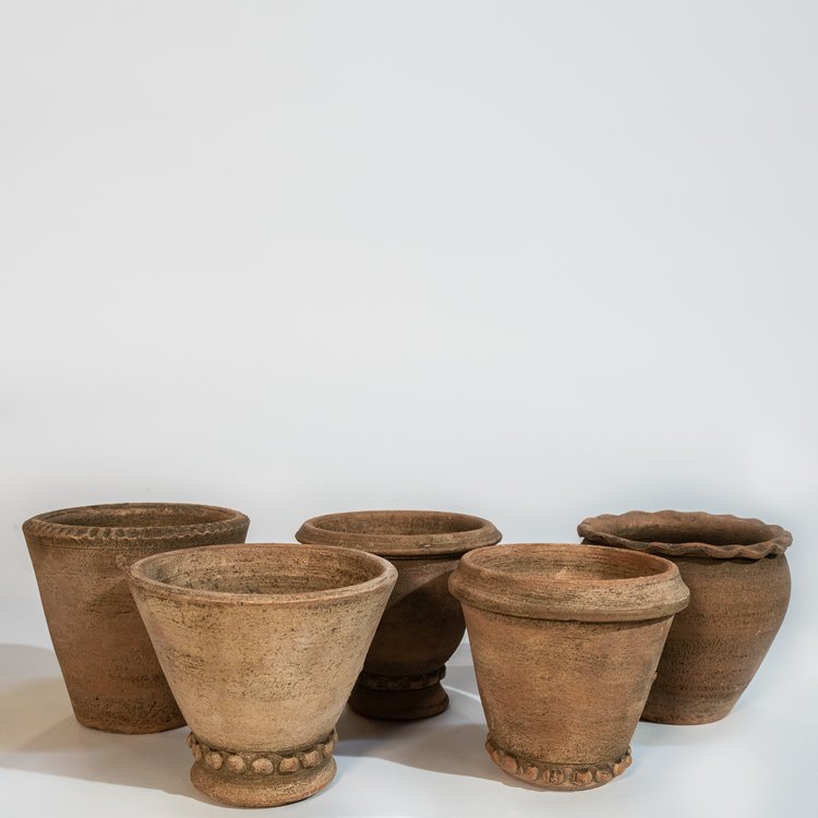 Assorted Small Clay Pots