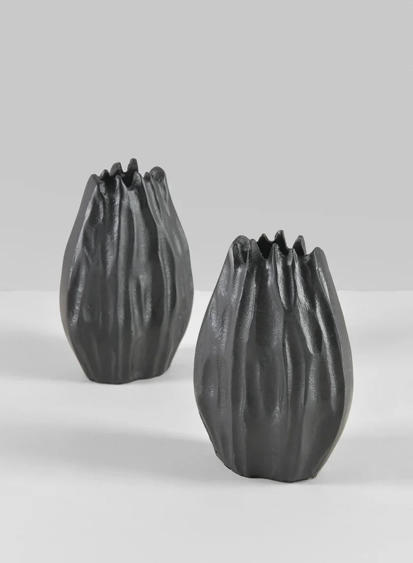 Cosmos Bark Vase (5")