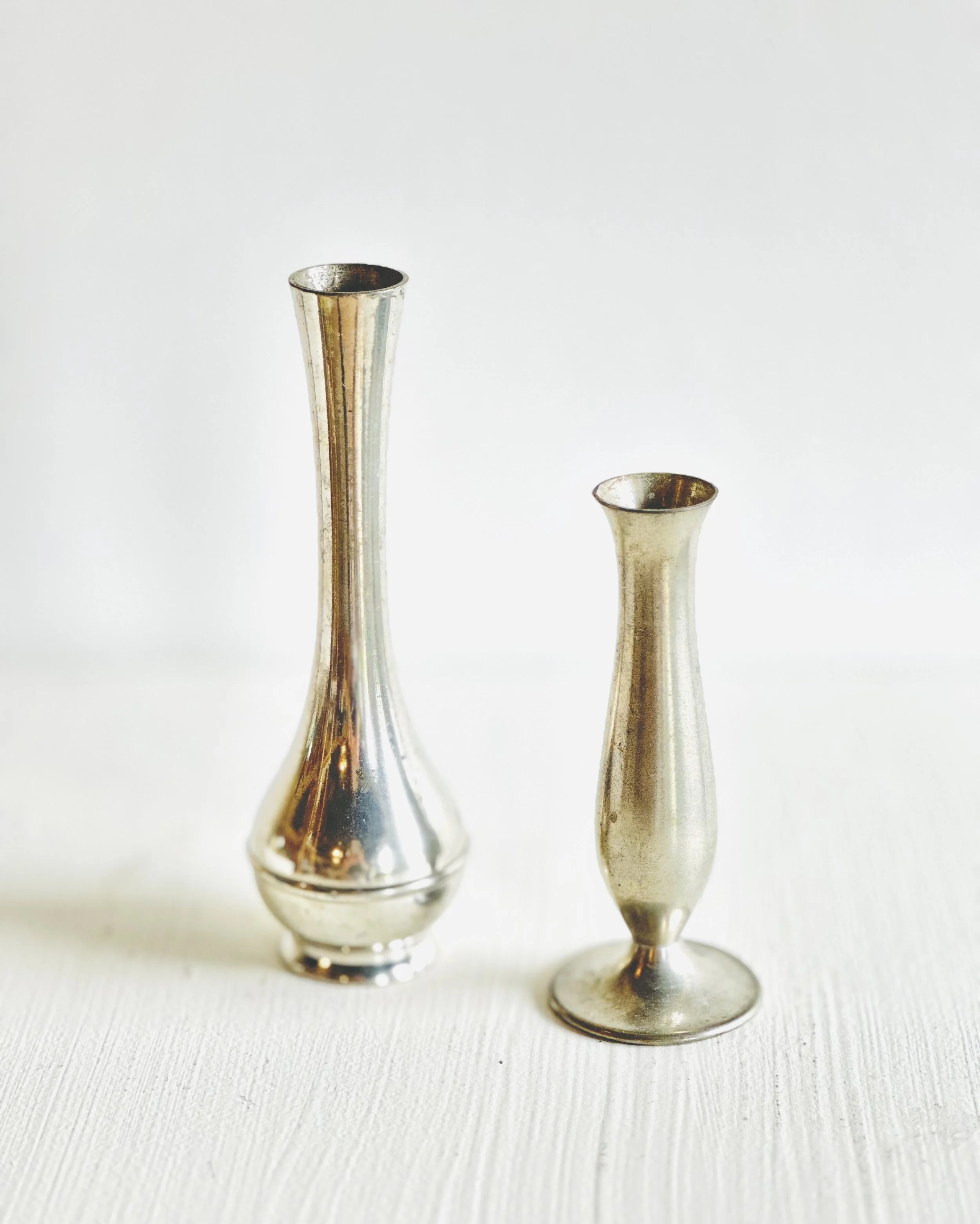 Assorted Thrifted Silver Vessels