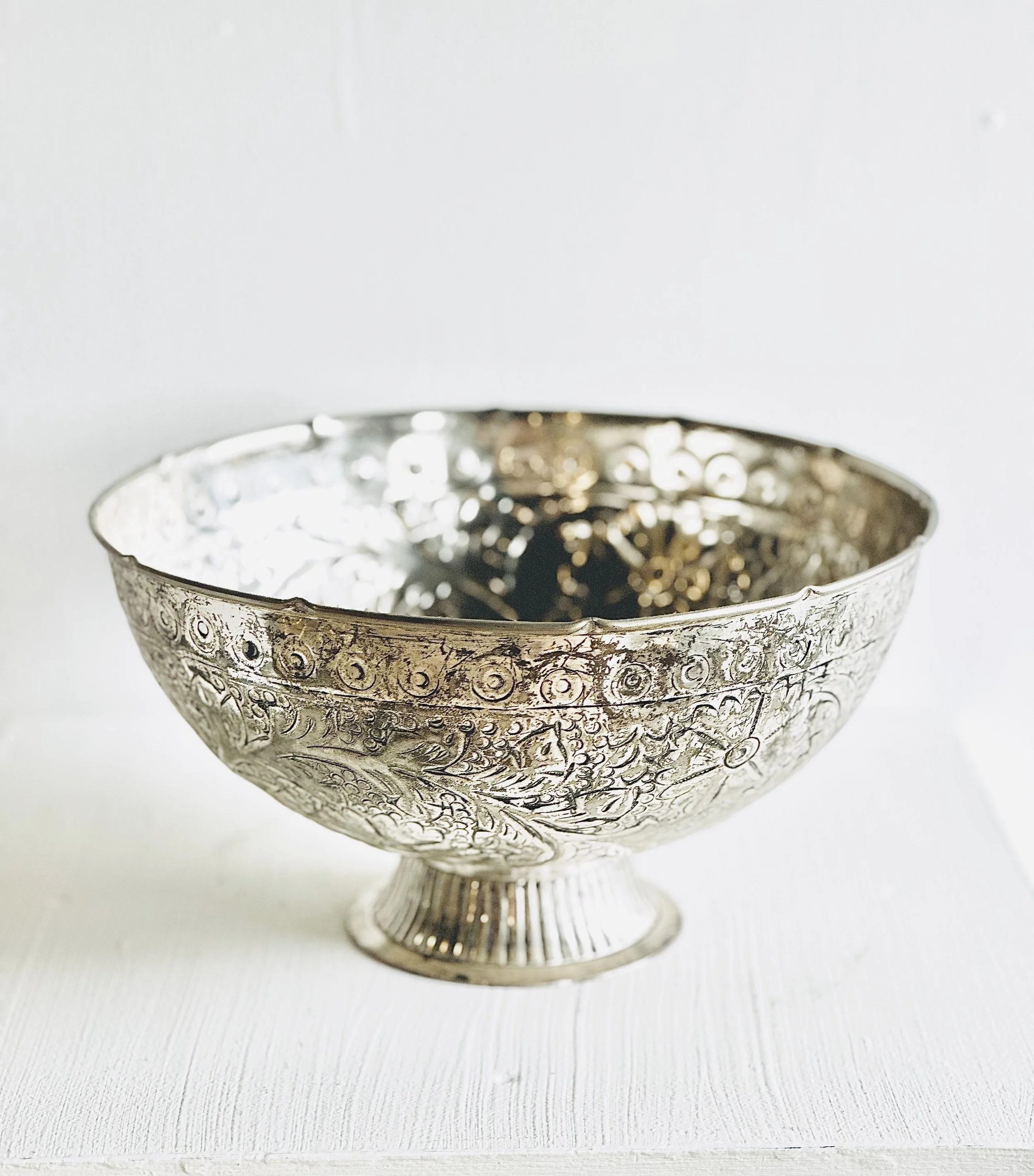 Assorted Thrifted Silver Vessels