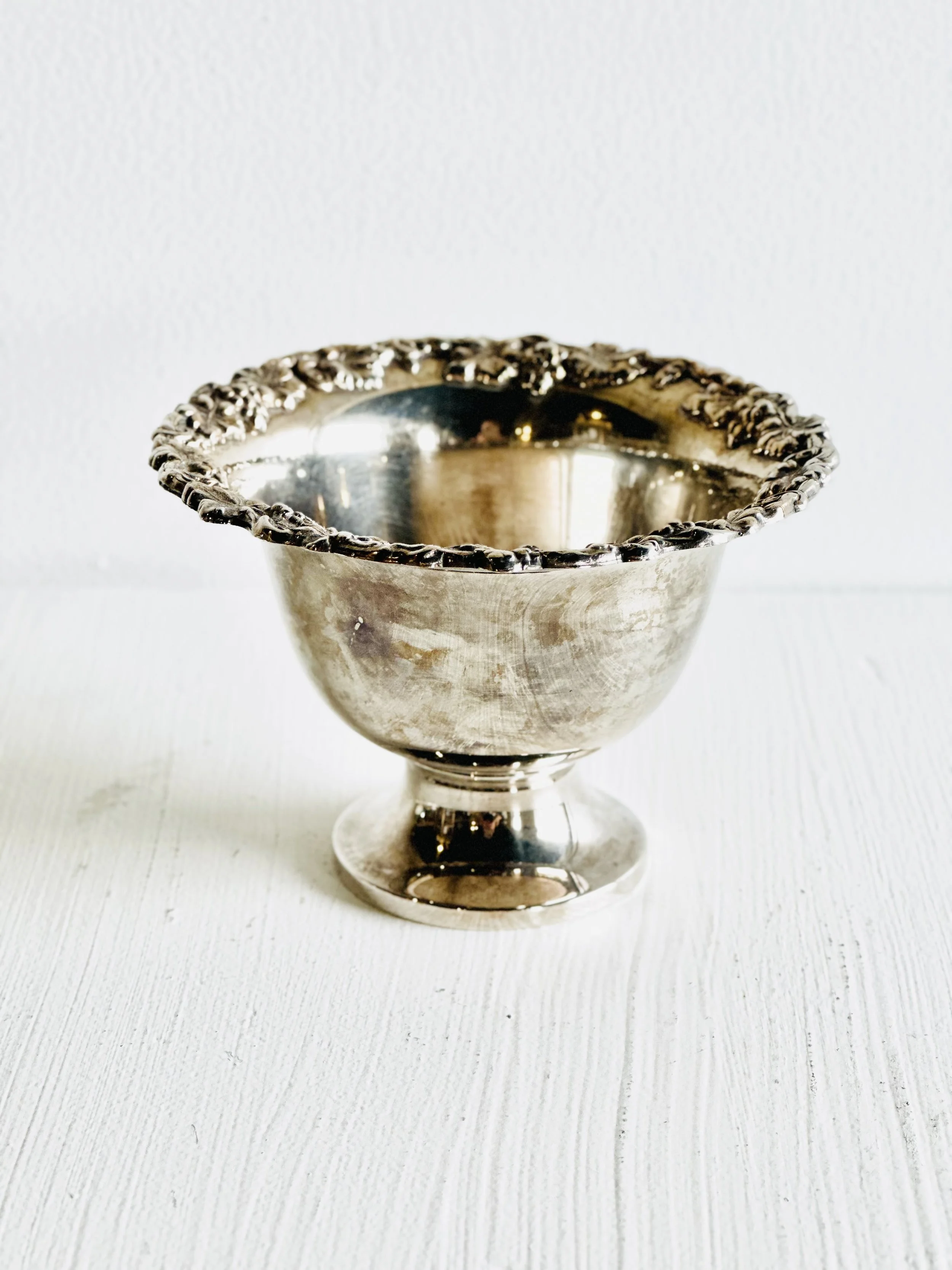 Assorted Thrifted Silver Vessels