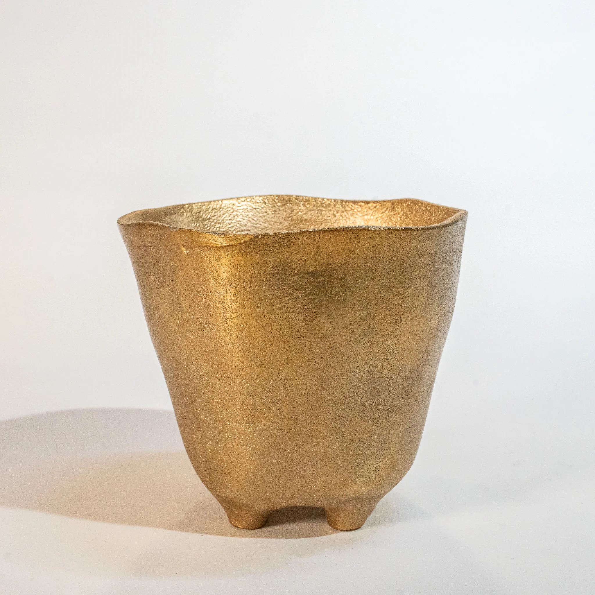 Casablanca Gold Vase (6")