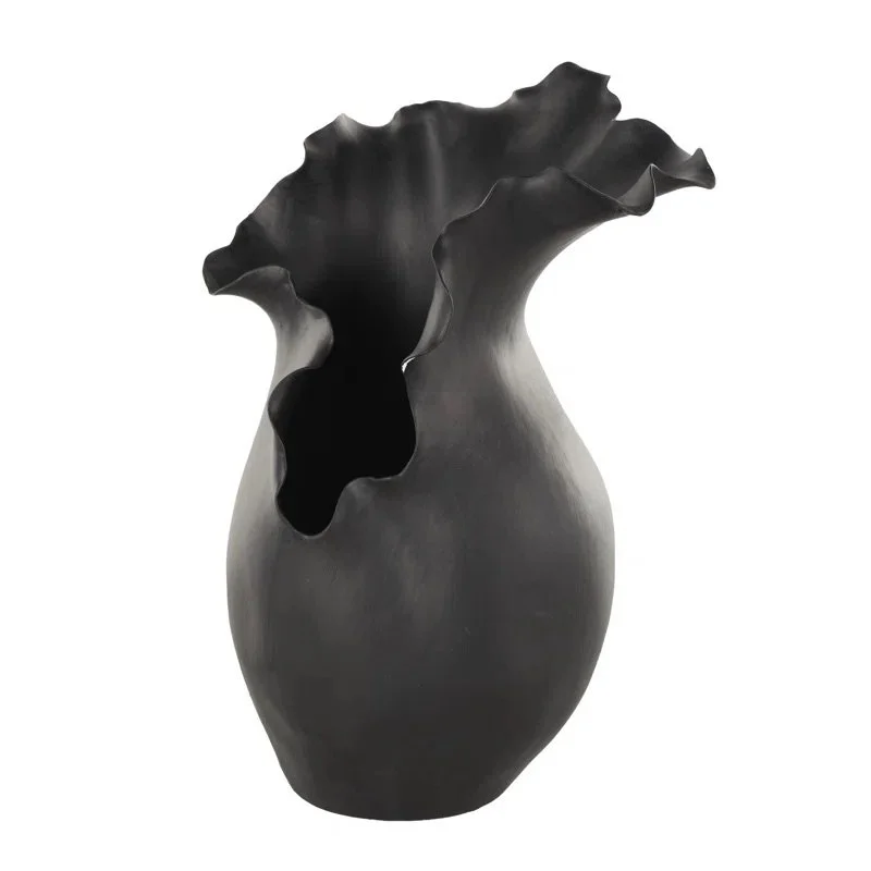 Bia Ceramic Porcelain Vase (15.9'' X 9.65'' X 7.65'')