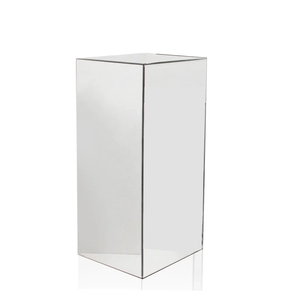 Mirror Block Pedestal (12" x 12" x 32”)