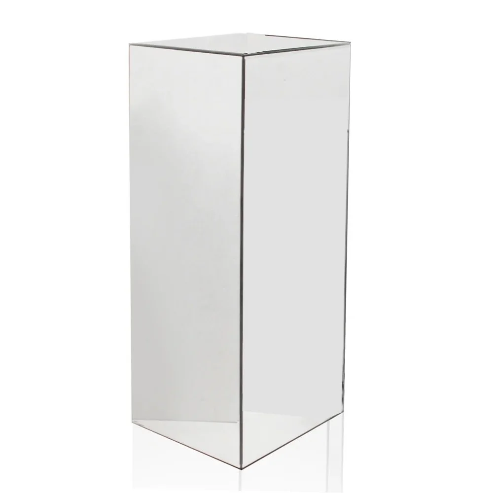 Mirror Block Pedestal (12" x 12" x 40")