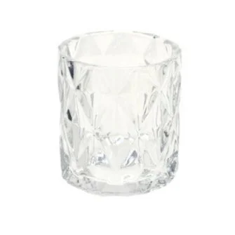 Betty Glass Tealight Candle Holder (2.75"W x 2.75"D x 3"H)