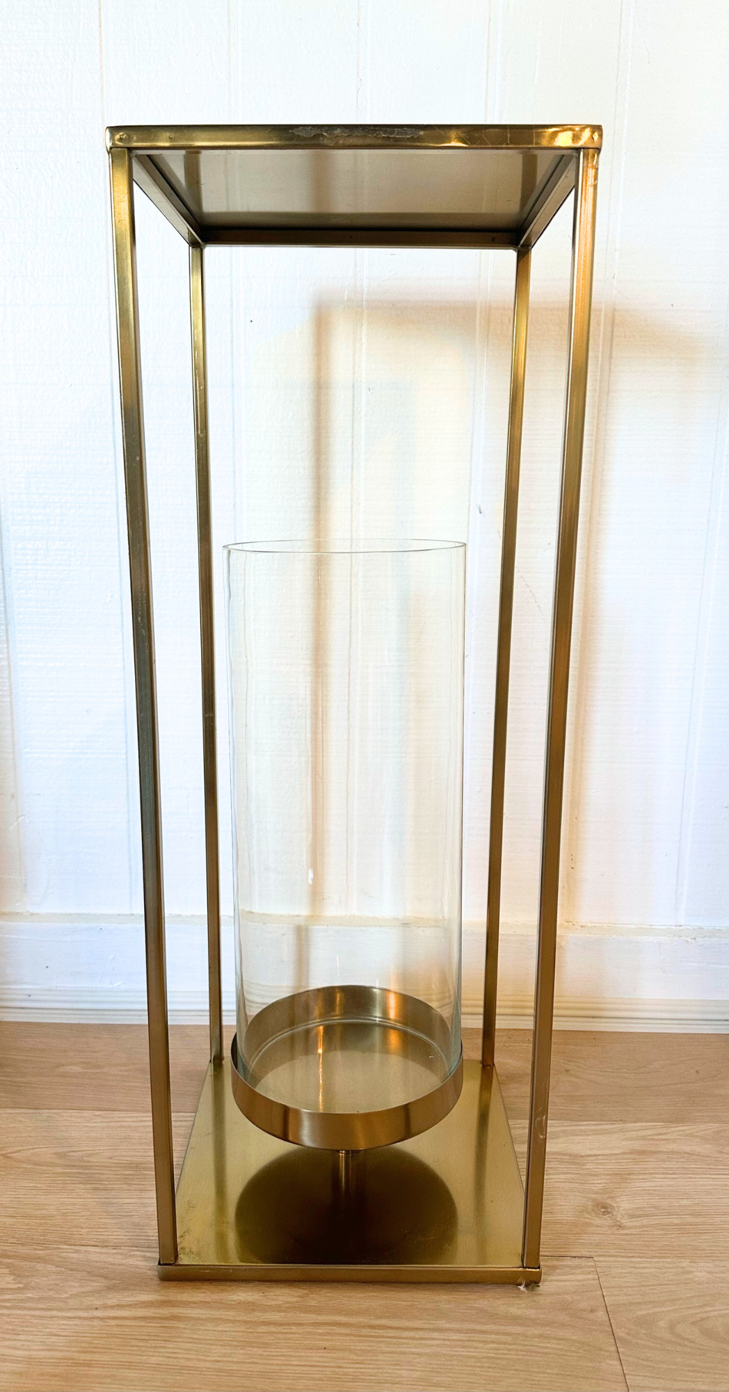 Nella Brass Lantern (9.5" x 26")