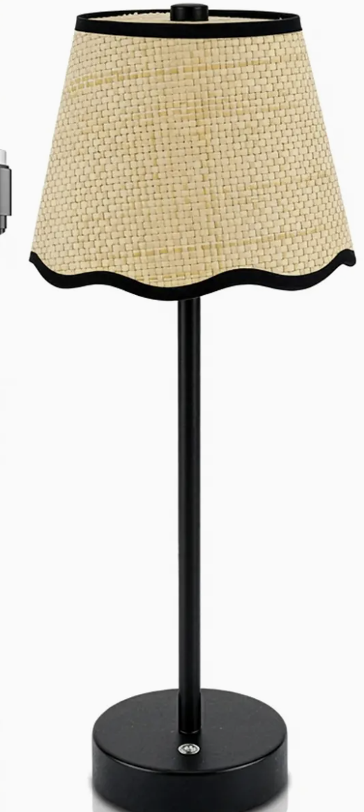 Raffia Table Lamp