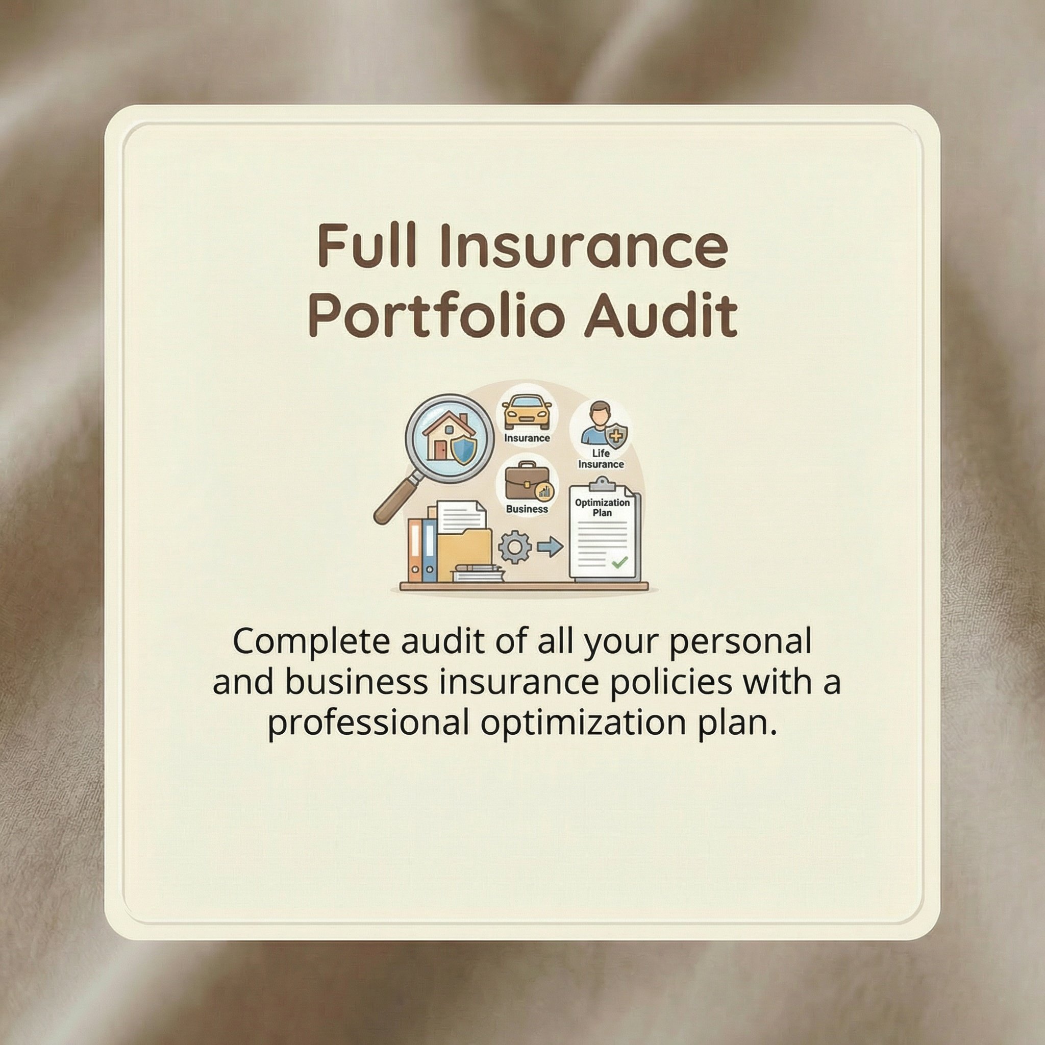 Full Insurance Portfolio Audit