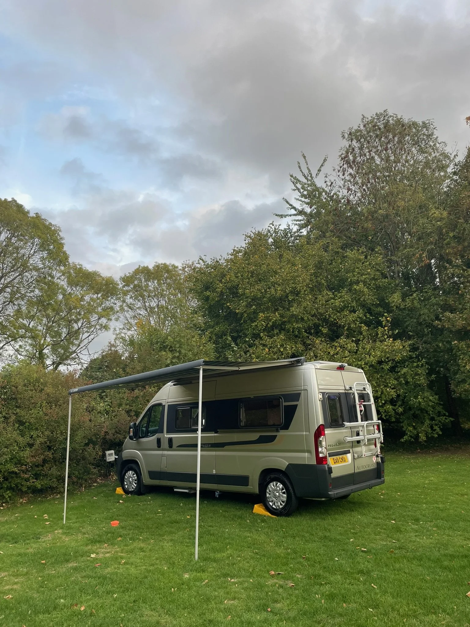 4. Our first proper night in our campervan: everything we got wrong