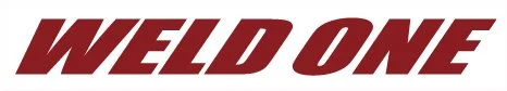赤色の文字で「WELD ONE」と書かれたロゴ