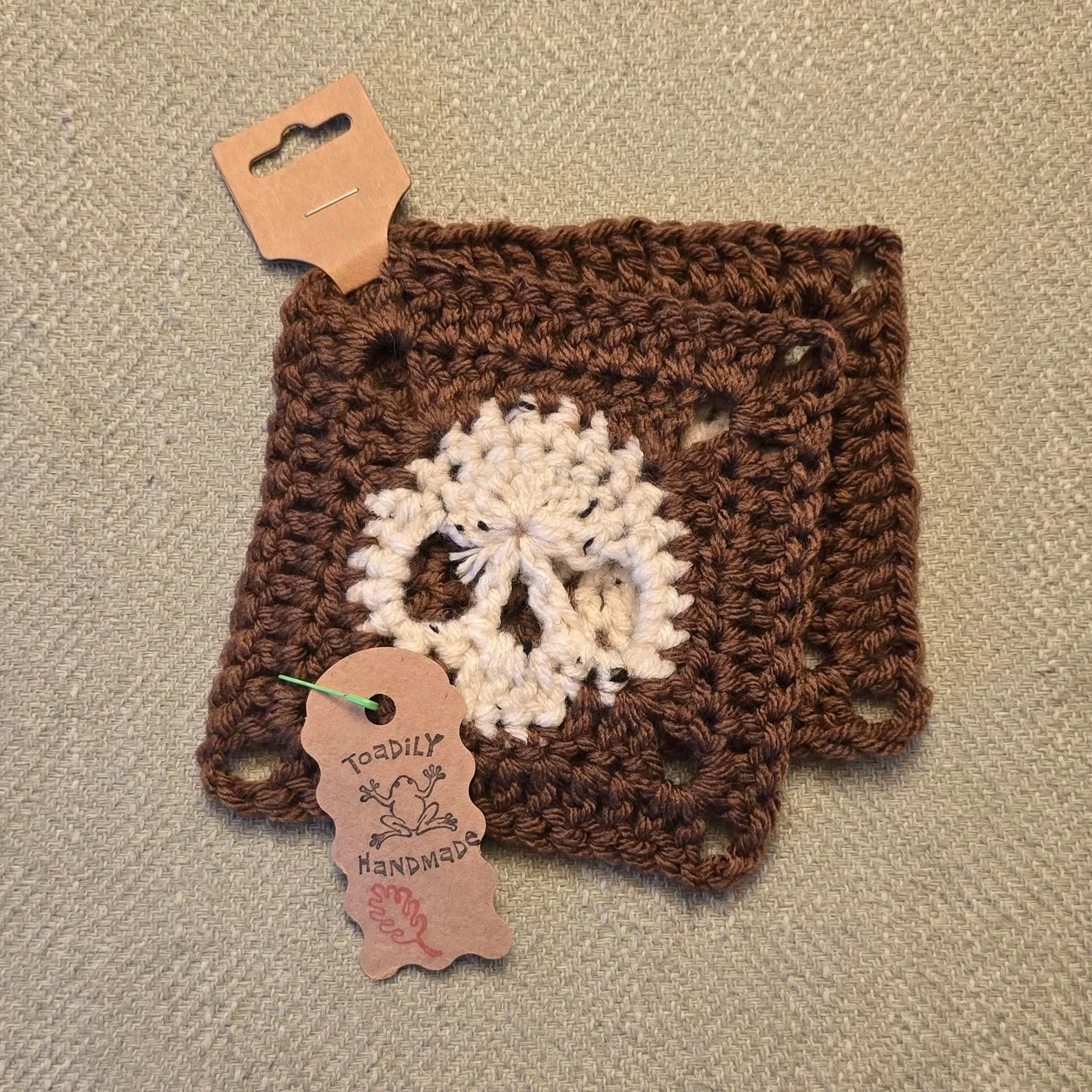 Handmade Crochet Coaster Set