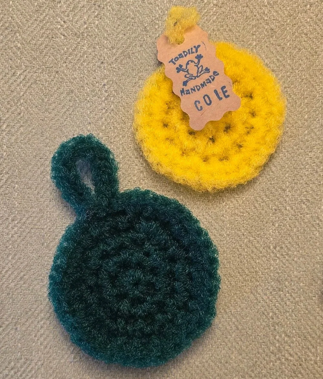 Handcrafted Scrubbing Pads