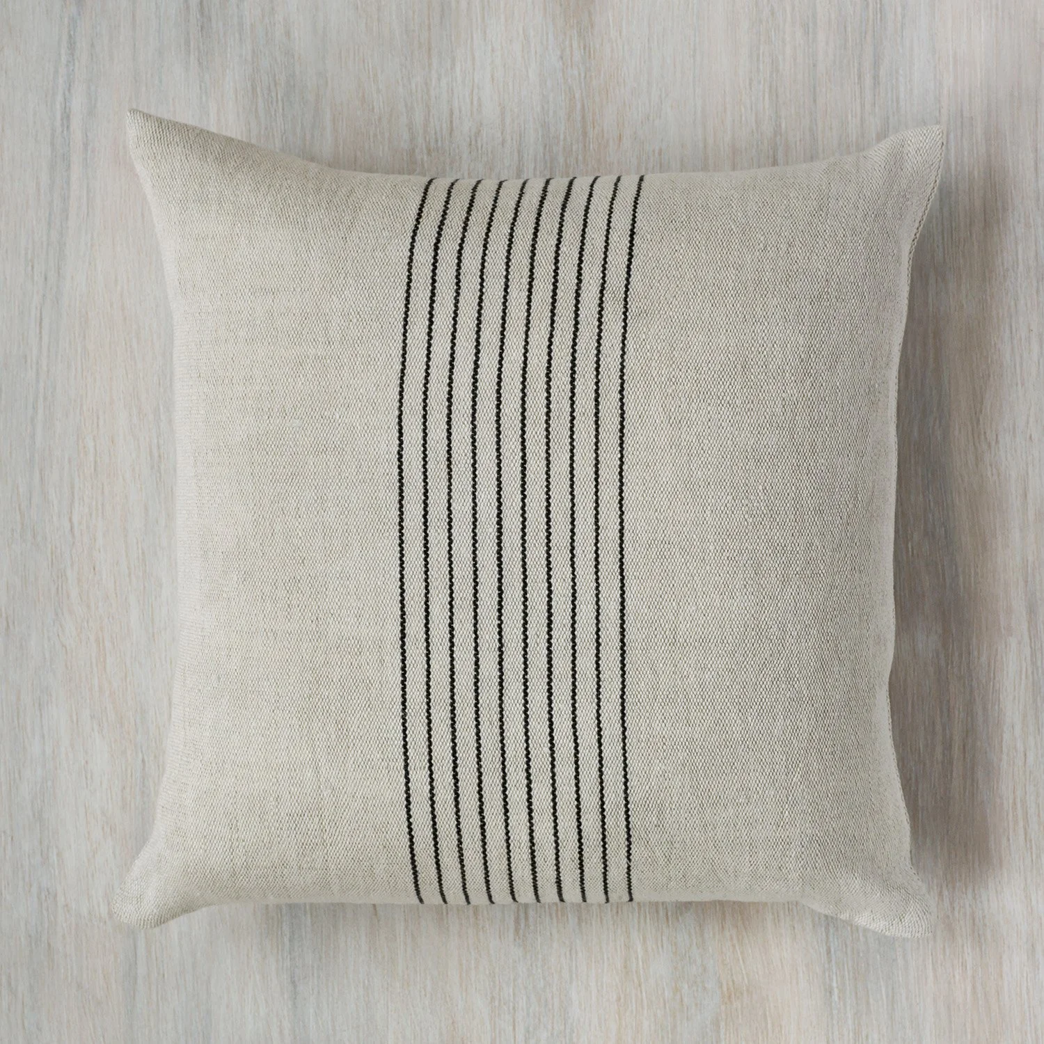 Agnes Handwoven Linen Pillow