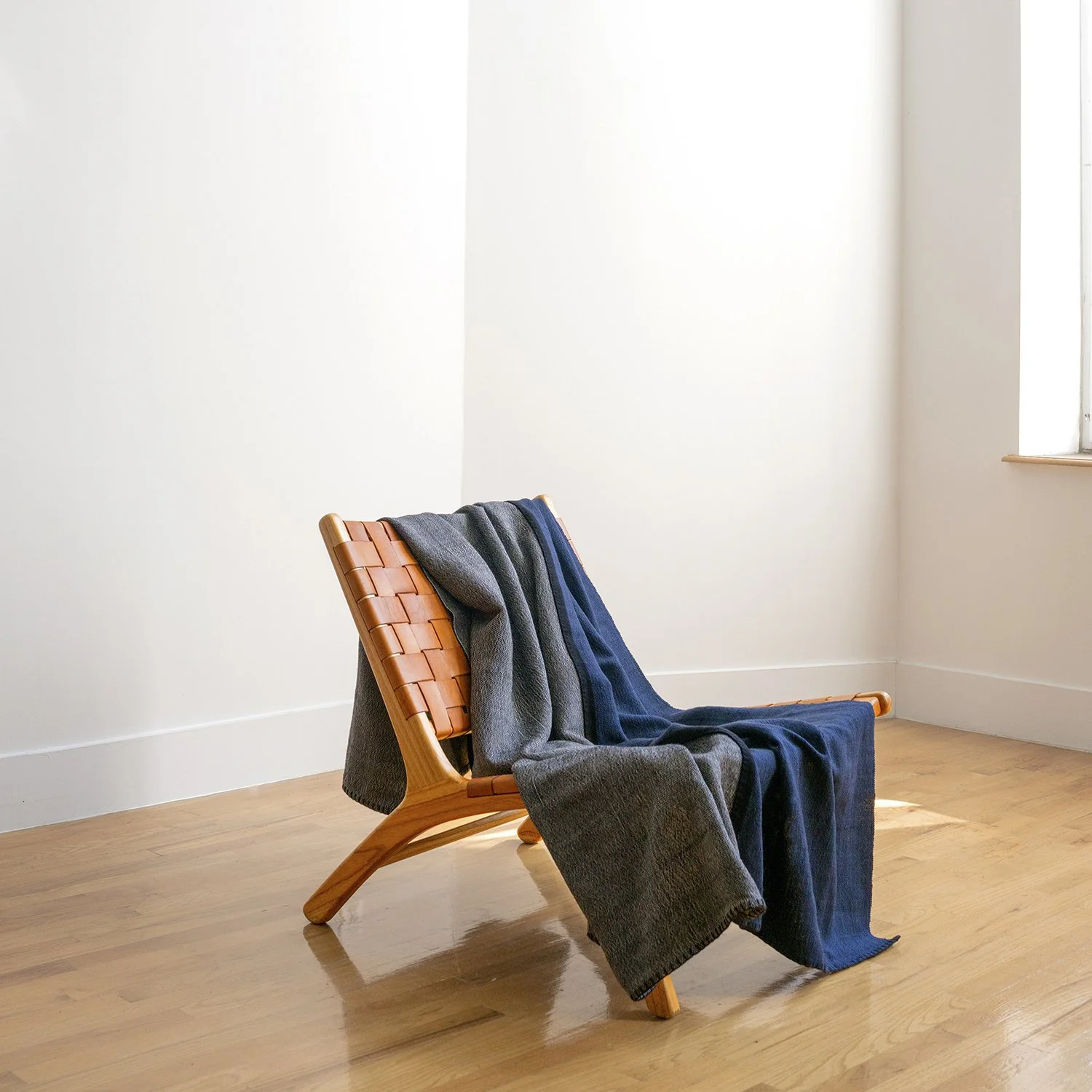 Handwoven Indigo Blanket