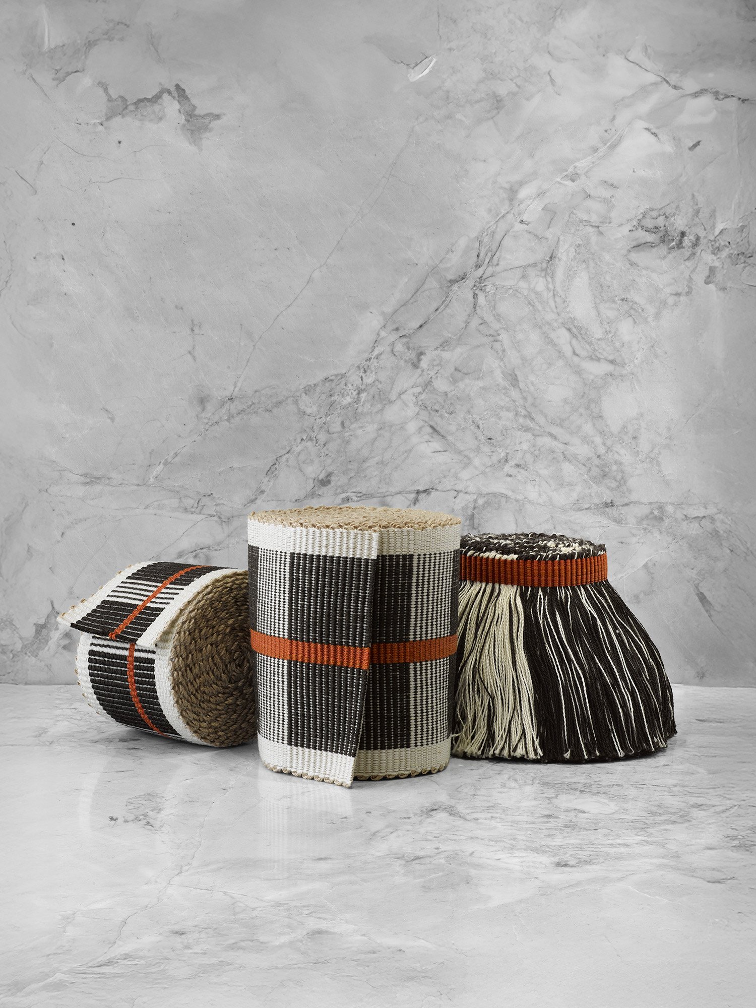 Calcada Tapes & Fringe in Rust