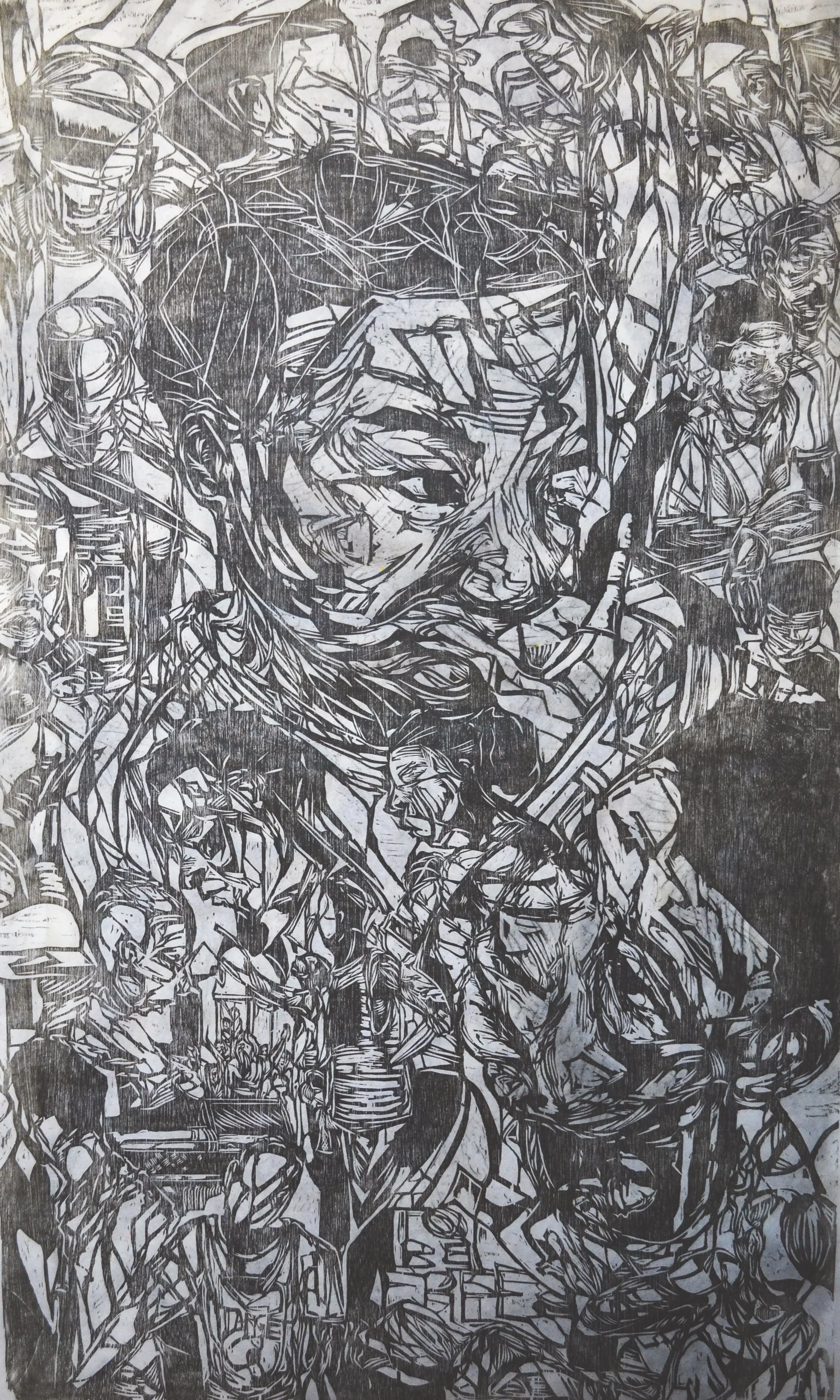 Hopeful
Woodcut
36" x 60"