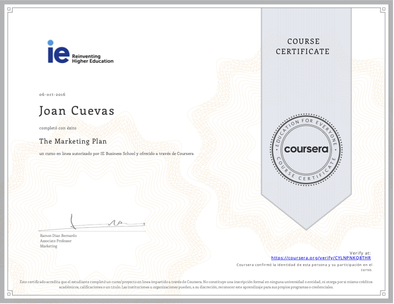 The MARKETING PLAN