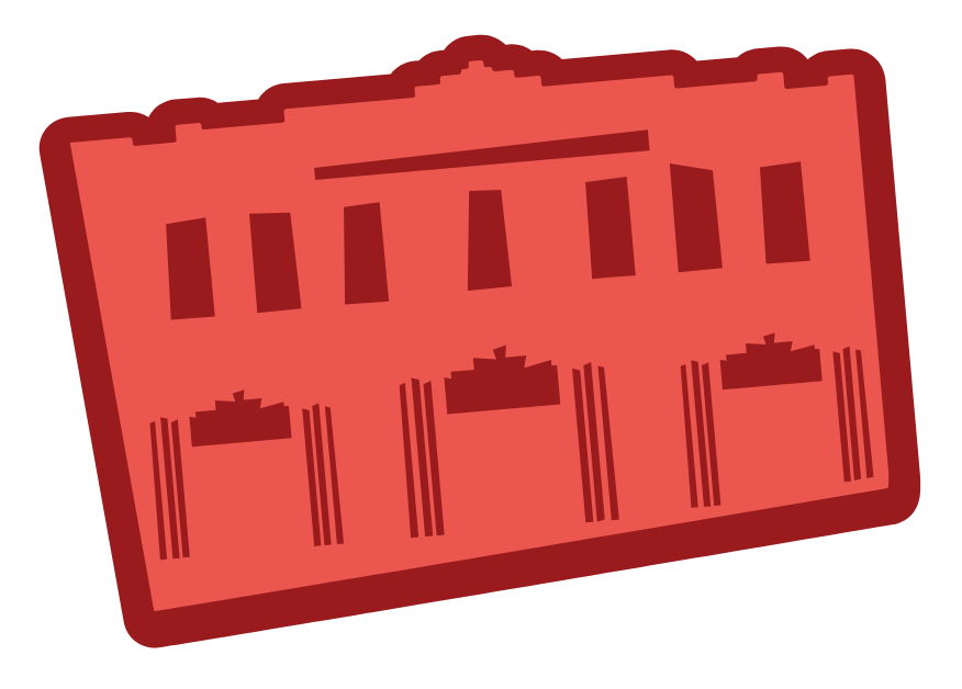 Southeast Sourdough's Anacostia's building stamp illustration.