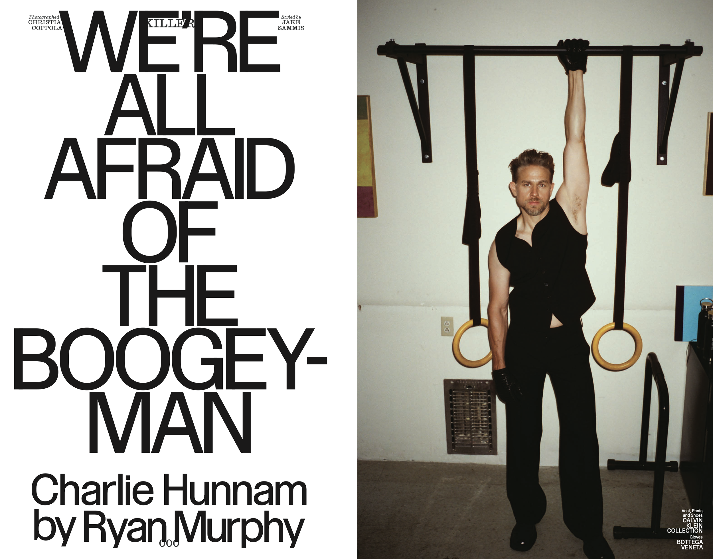 Charlie Hunnam, Fall 2025 Issue 563