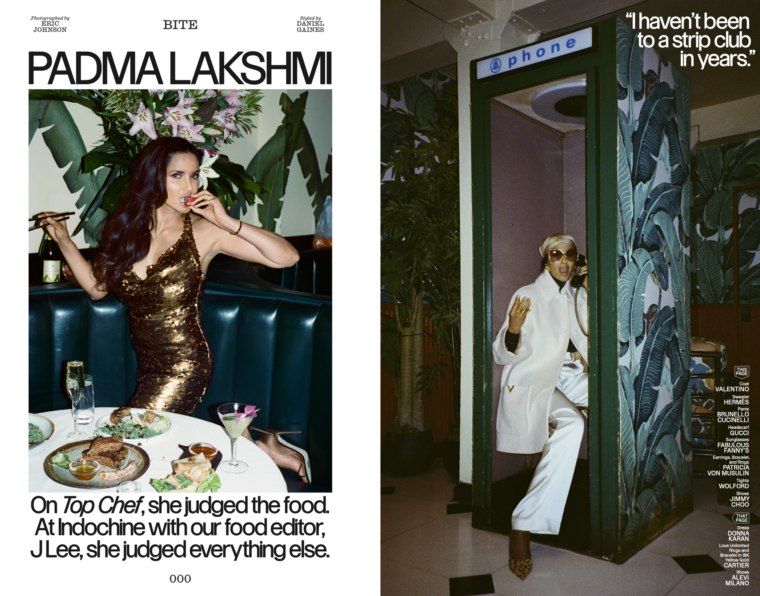 Padma Lakshmi, Fall 2025 Issue 563