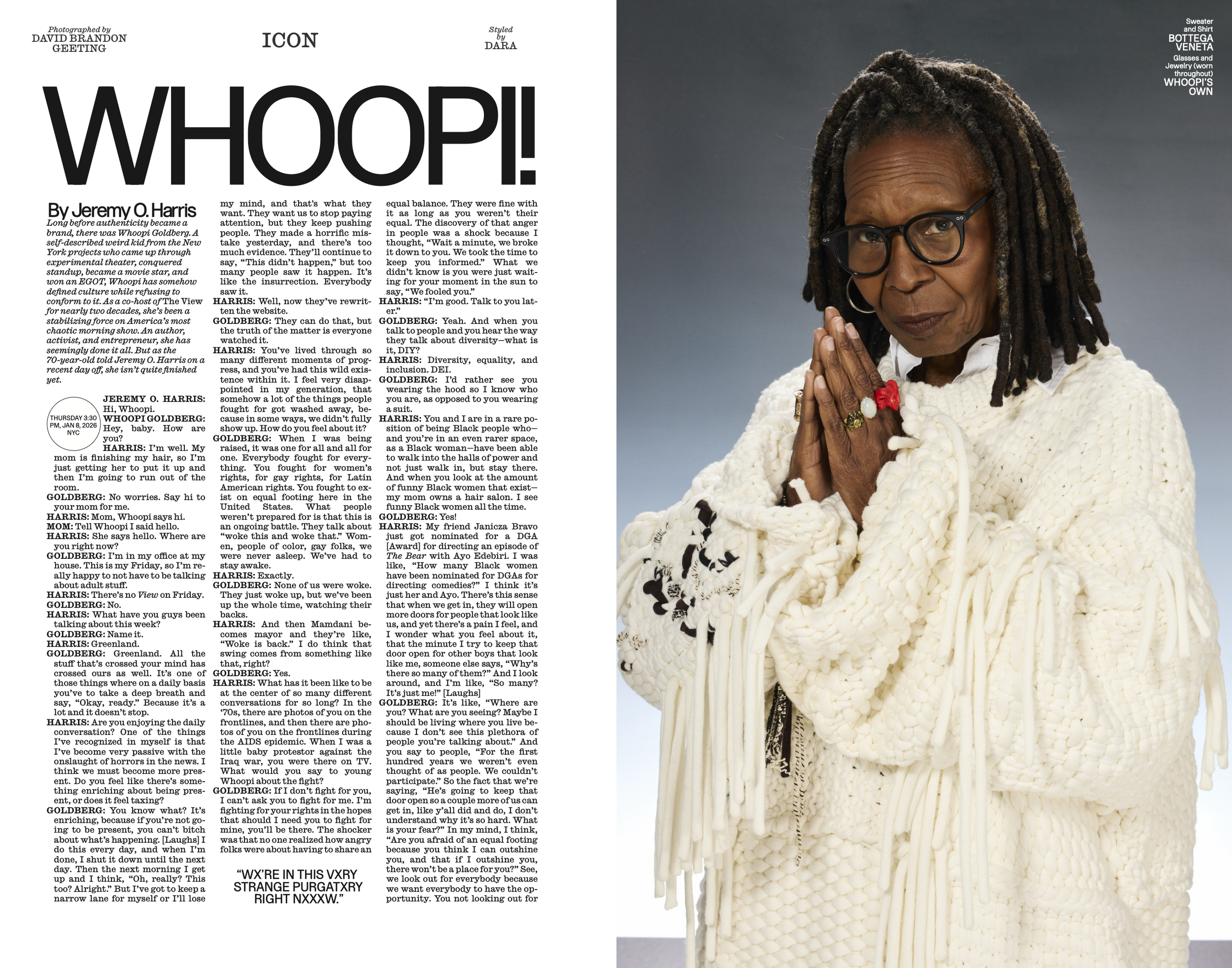Whoopi Goldberg, March 2026 Issue 565