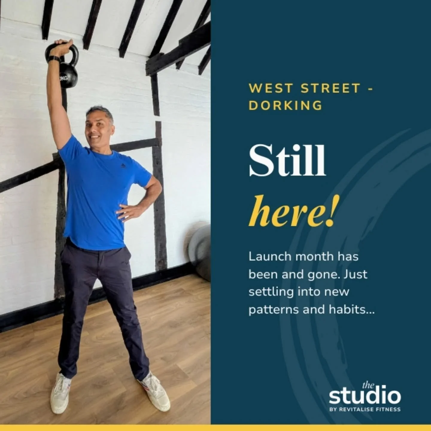 Phew... It's been a whirlwind last few days and weeks. Just me now settling into the new space, some new clients, some returning for more fun 😁
Great to see people feeling happier, empowered and rebuilding their new selves. See you at the studio 💪
