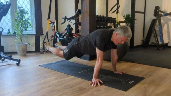 Who said life after 50 was about slowing down? 🚫
This is Paul doing his regular Friday pre-work workout.

Real functional longevity means challenging your core in many ways. That's why we love TRX in our studio 😎

Here he is working on his:
Atomic 
