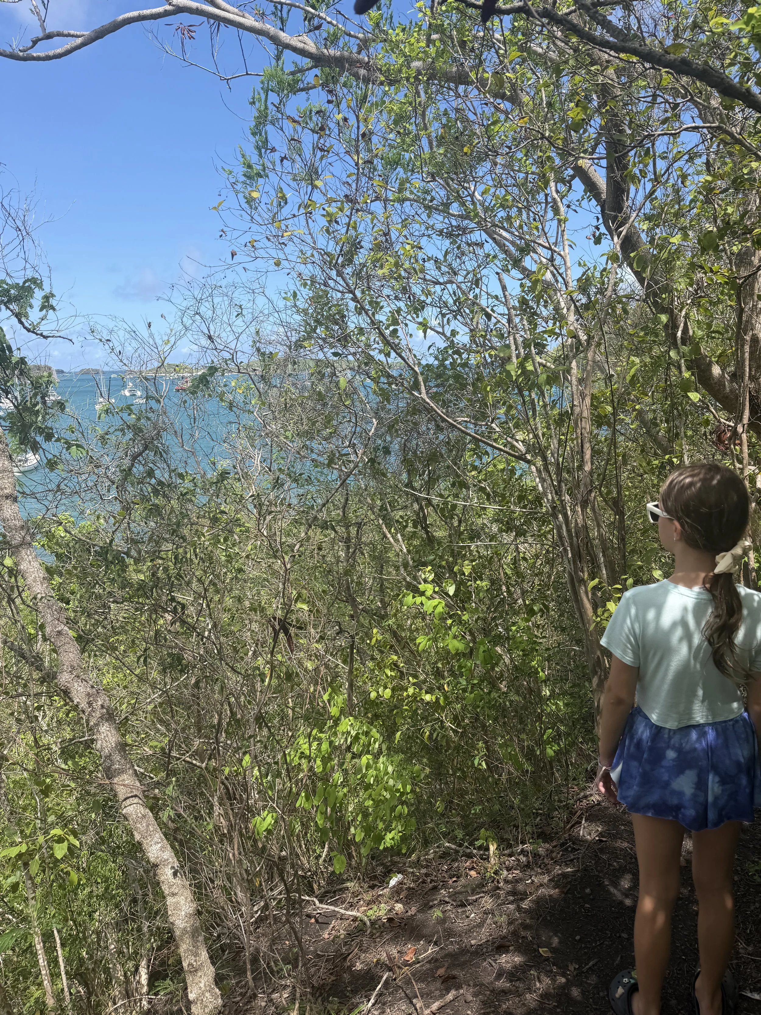 Walking trail at the Marina that Cocoa loves