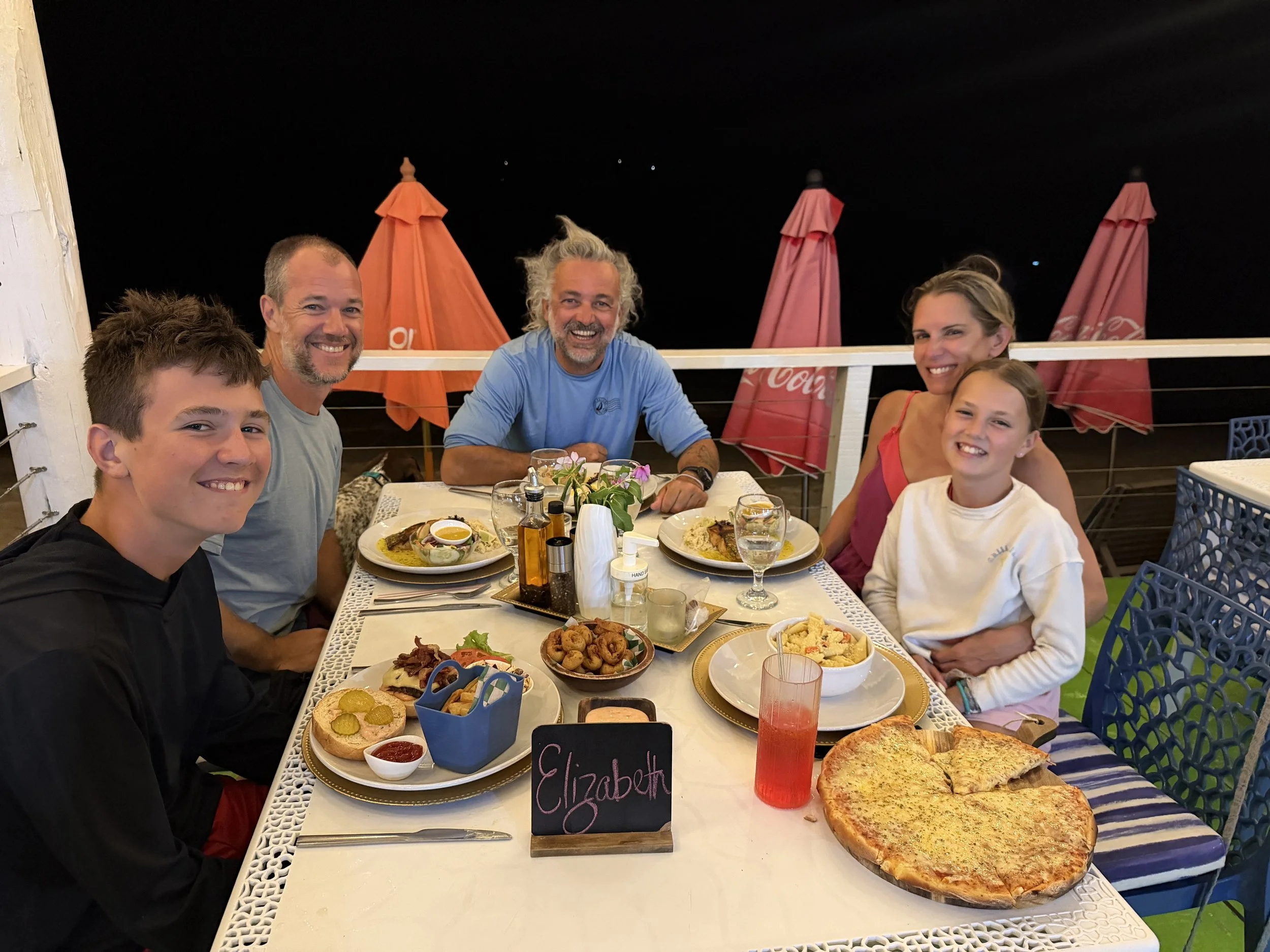 Dinner with Captain Nico