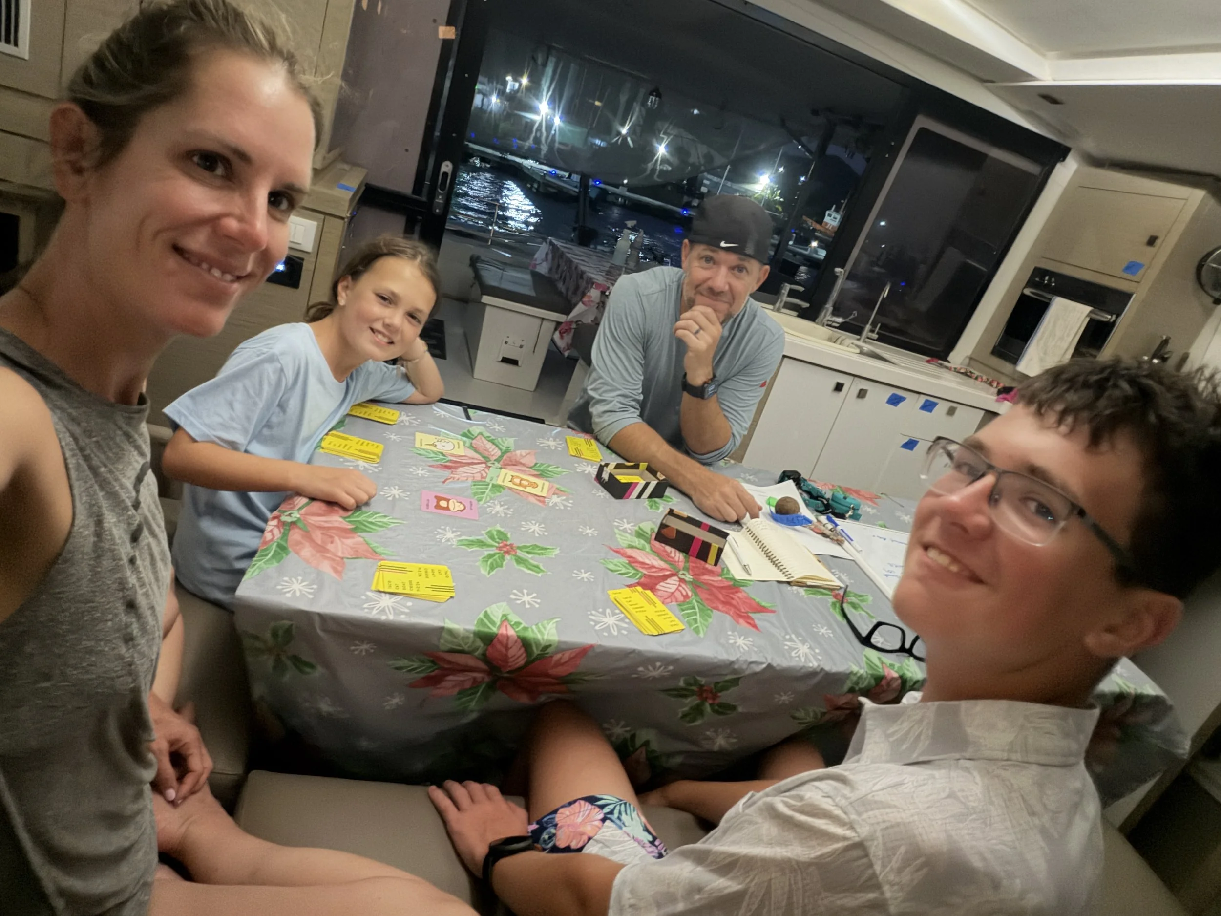 Lots of family game nights happening.