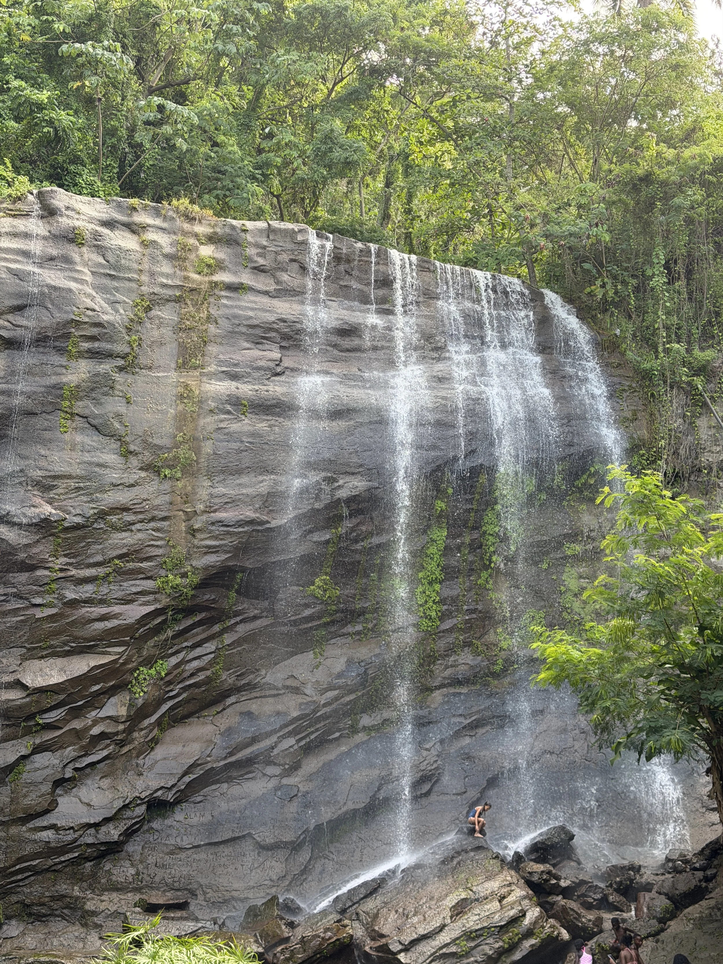 Grace under the falls