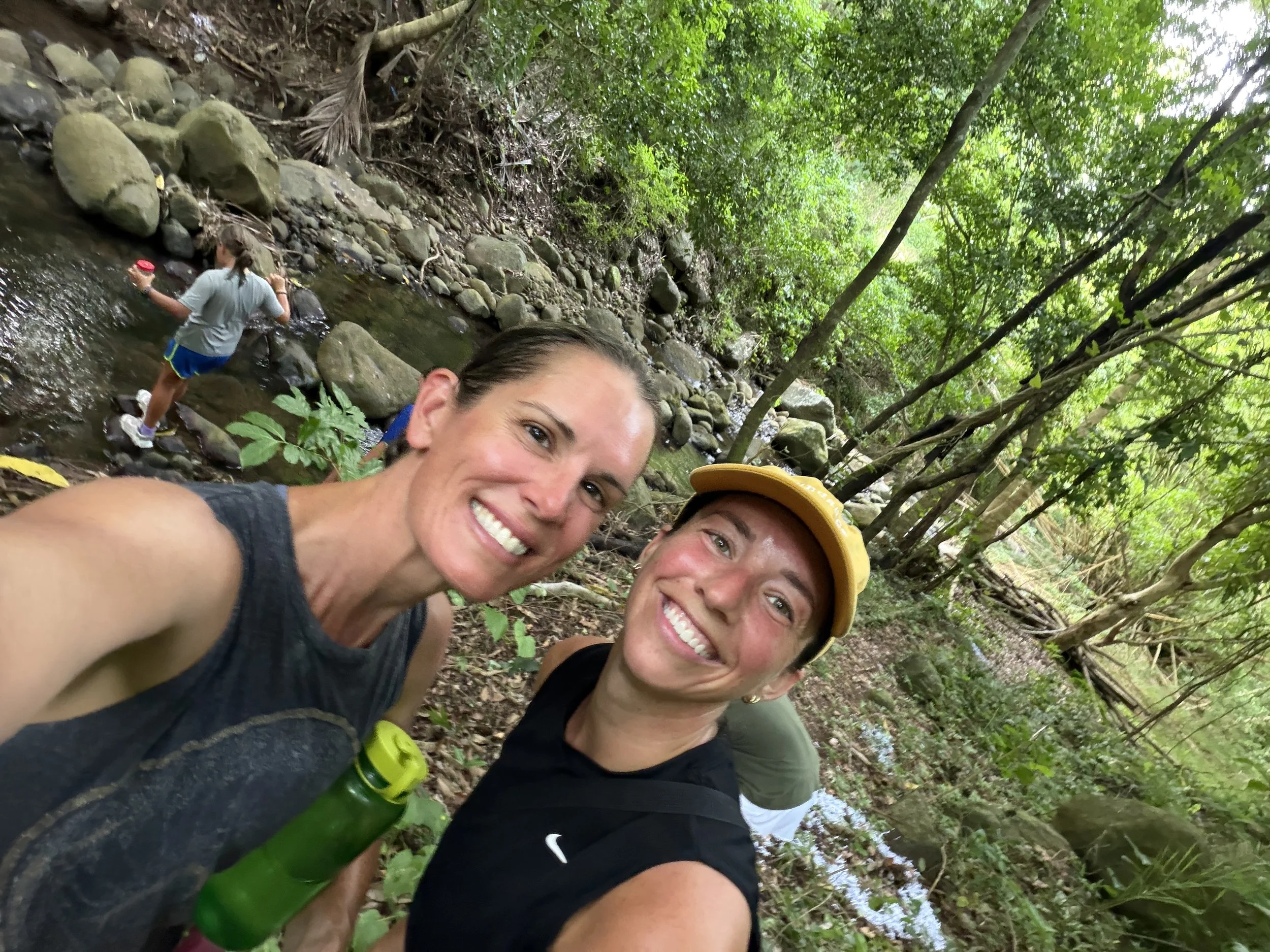 With bestie Mary on the Hash
