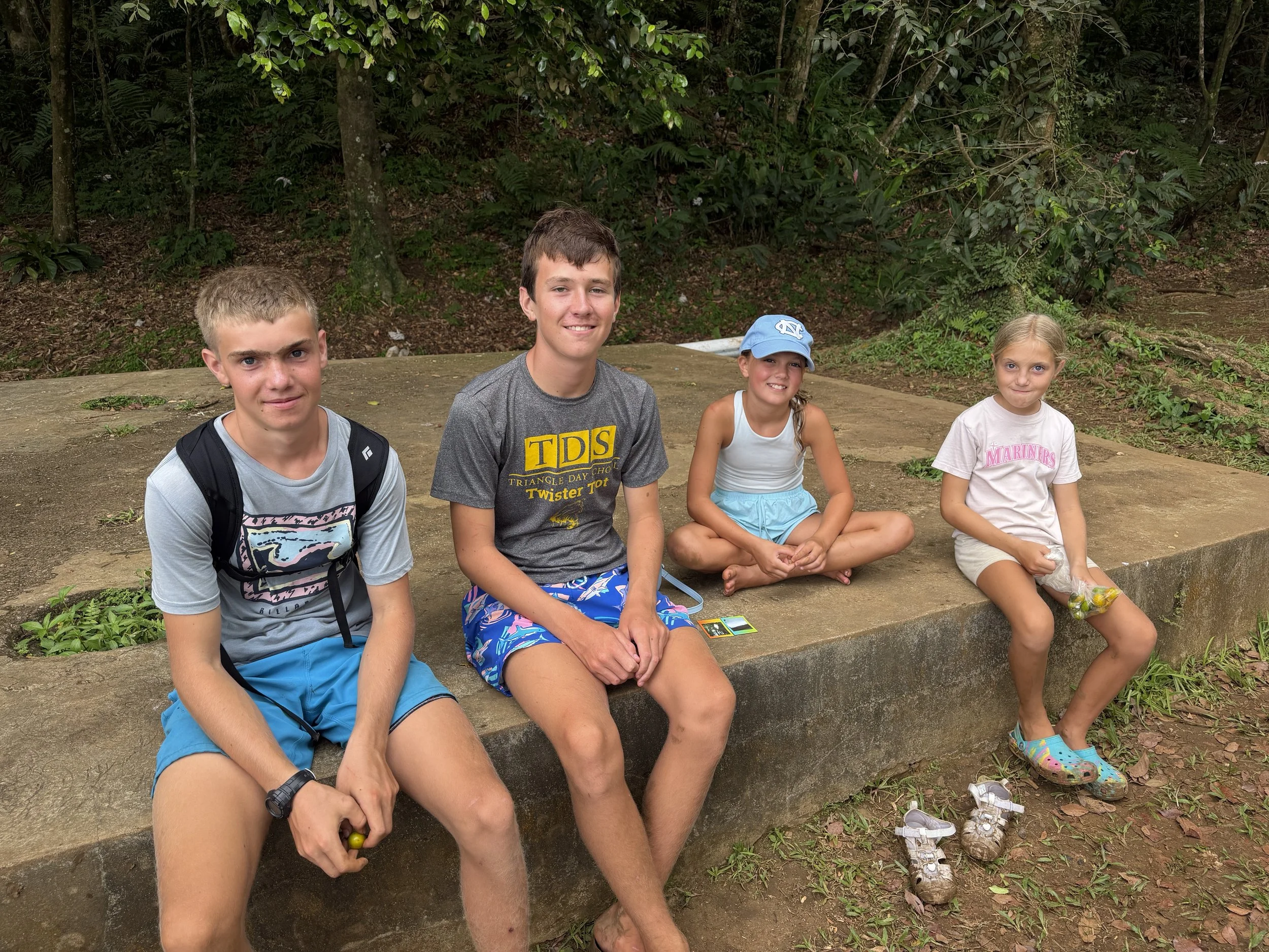  Grand Etang National Park with besties -Peaks.
