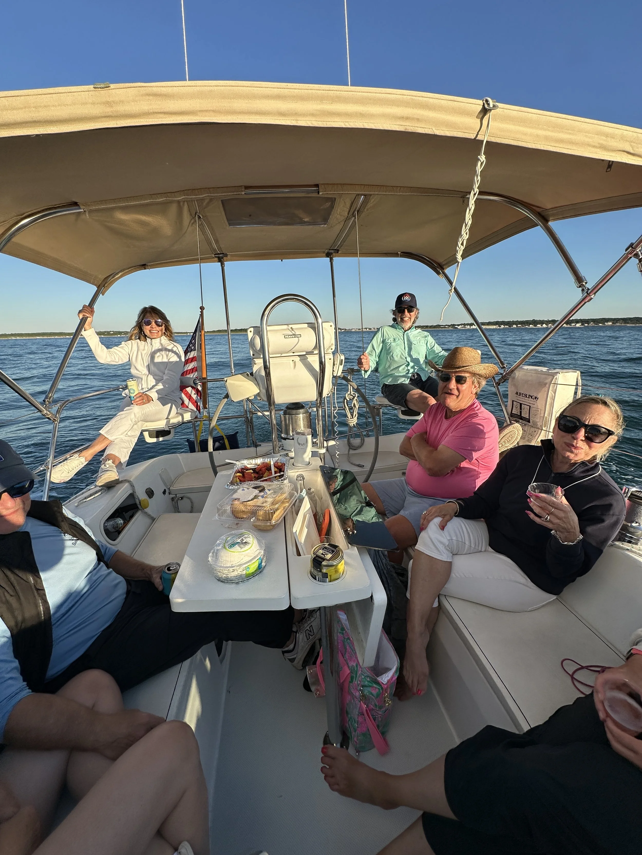 Spacious Cockpit aboard the Barbara Bell